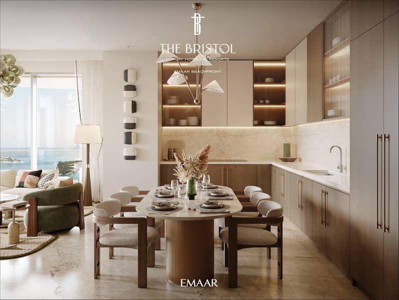 Furnished penthouses at Bristol beachfront residence, Emaar Beachfront area, Dubai, UAE — photo 3