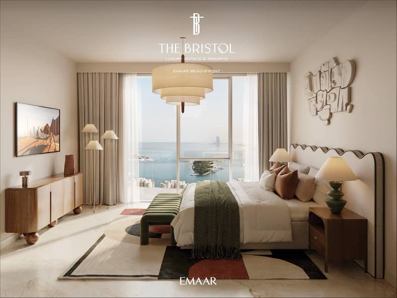 Меблированные пентхаусы в жилом комплексе Bristol на берегу моря, район Emaar Beachfront, Дубай, ОАЭ — фото 3