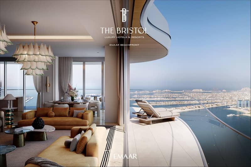 Меблированные пентхаусы в жилом комплексе Bristol на берегу моря, район Emaar Beachfront, Дубай, ОАЭ — фото 8
