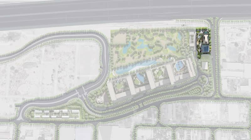 Premier residential development The Element with a wide range of amenities in Sobha One area, Dubai, UAE — photo 15