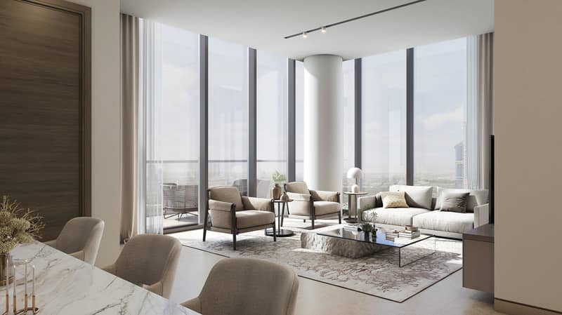 Высотный жилой комплекс Skyscape Aura в районе Над Аль Шеба 1, Дубай, ОАЭ — фото 3