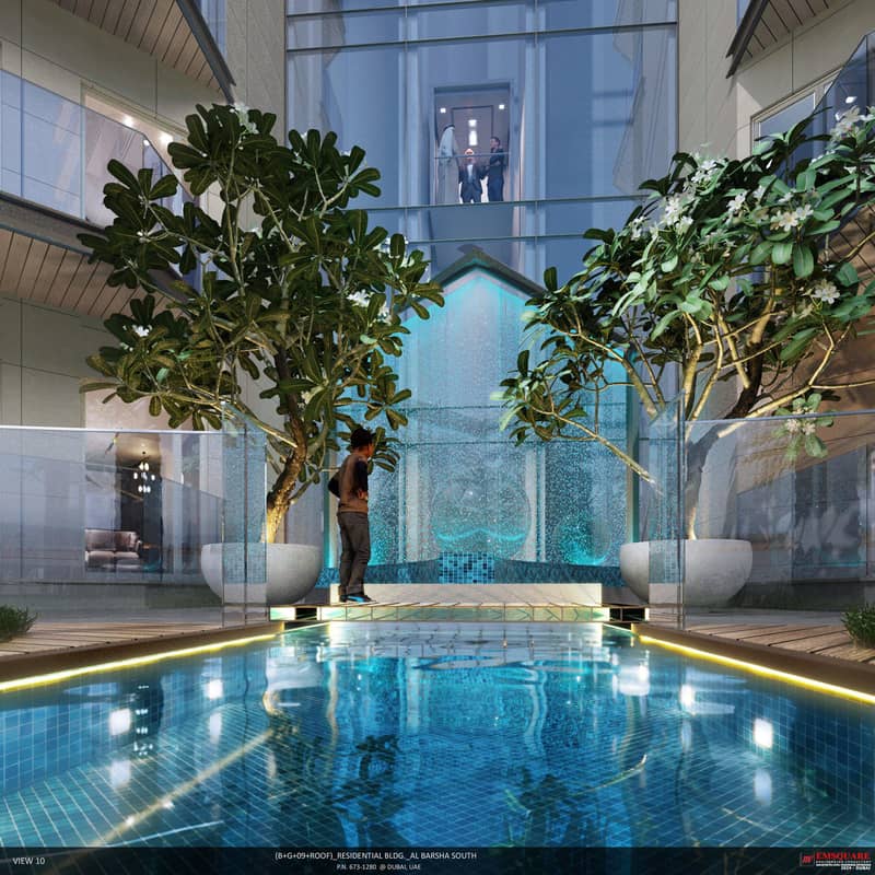 New residential complex Floarea Grande with excellent amenities in Arjan-Dubailand, UAE — photo 11