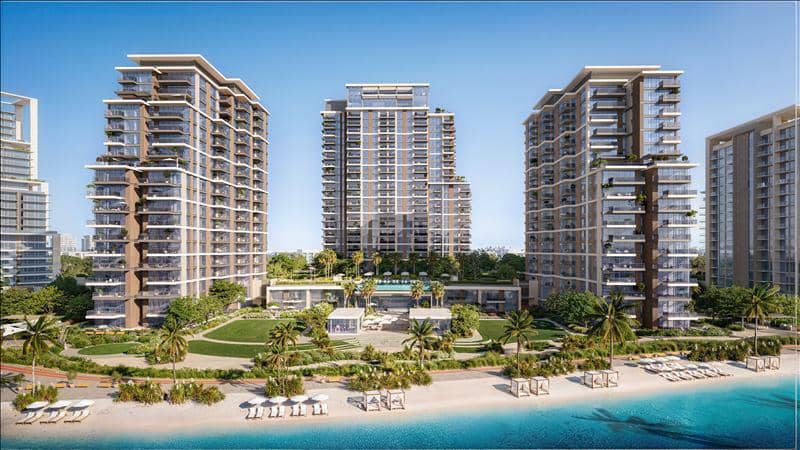 Новая резиденция District One Naya Residences с бассейнами, лагуной и интерактивным фонтаном, District One, Дубай, ОАЭ — фото 2