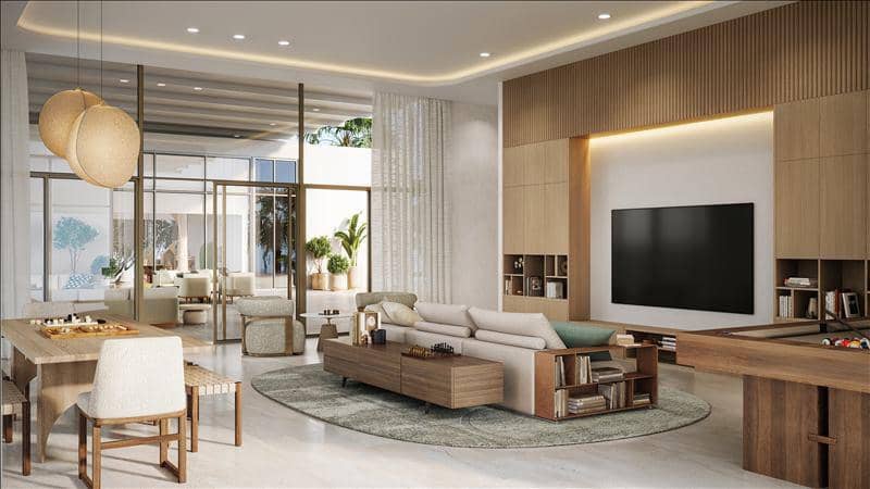 Новая резиденция District One Naya Residences с бассейнами, лагуной и интерактивным фонтаном, District One, Дубай, ОАЭ — фото 7