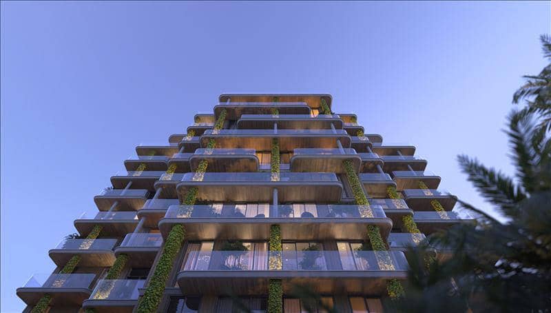 New Oak Yard Residences with a swimming pool, a co-working area and a kids' play area, JVC, Dubai, UAE — photo 22