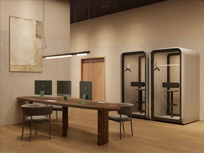 New Oak Yard Residences with a swimming pool, a co-working area and a kids' play area, JVC, Dubai, UAE — photo 10