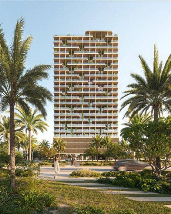 New Oak Yard Residences with a swimming pool, a co-working area and a kids' play area, JVC, Dubai, UAE — photo 23