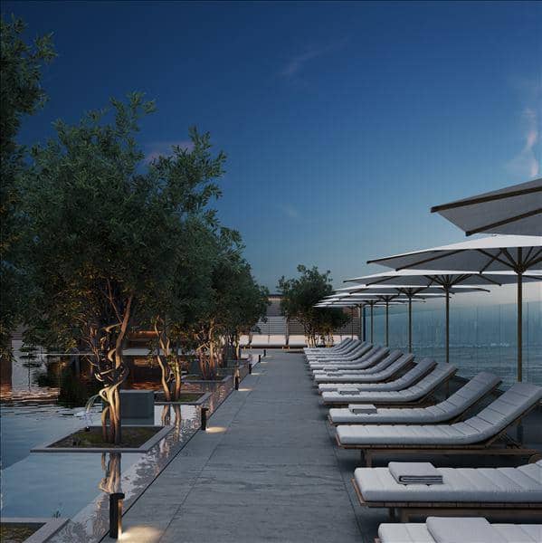 New Oak Yard Residences with a swimming pool, a co-working area and a kids' play area, JVC, Dubai, UAE — photo 19
