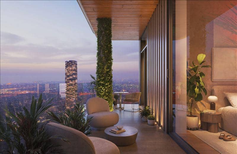 New Oak Yard Residences with a swimming pool, a co-working area and a kids' play area, JVC, Dubai, UAE — photo 8