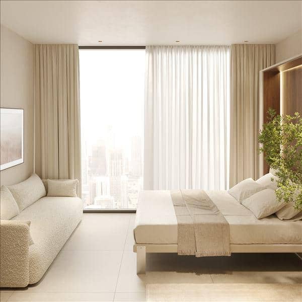 New Oak Yard Residences with a swimming pool, a co-working area and a kids' play area, JVC, Dubai, UAE — photo 5