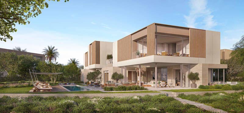 Новый комплекс Acres Estates Villas с лагунами, зонами отдыха и клубными домами, Dubailand, Дубай, ОАЭ — фото 16