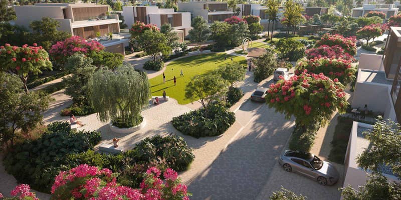 Новый комплекс Acres Estates Villas с лагунами, зонами отдыха и клубными домами, Dubailand, Дубай, ОАЭ — фото 22