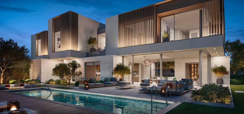 Новый комплекс Acres Estates Villas с лагунами, зонами отдыха и клубными домами, Dubailand, Дубай, ОАЭ — фото 15