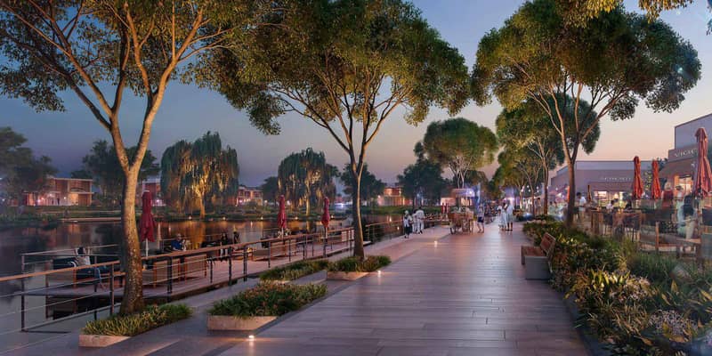 Новый комплекс Acres Estates Villas с лагунами, зонами отдыха и клубными домами, Dubailand, Дубай, ОАЭ — фото 19