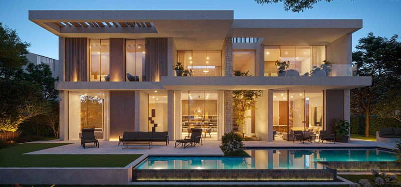 Новый комплекс Acres Estates Villas с лагунами, зонами отдыха и клубными домами, Dubailand, Дубай, ОАЭ — фото 5