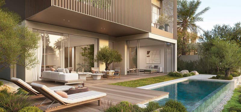 Новый комплекс Acres Estates Villas с лагунами, зонами отдыха и клубными домами, Dubailand, Дубай, ОАЭ — фото 13