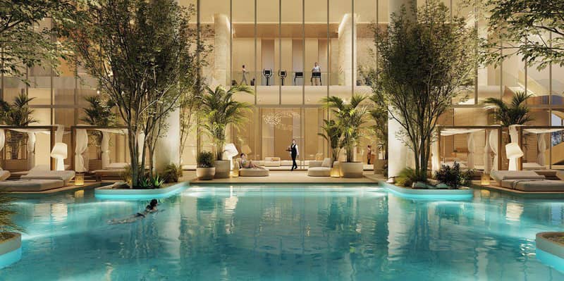 New The Chedi Private Residences with a swimming pool, restaurants and services 5 minutes away from beaches and Dubai Marina, Al Barsha, Dubai — photo 9
