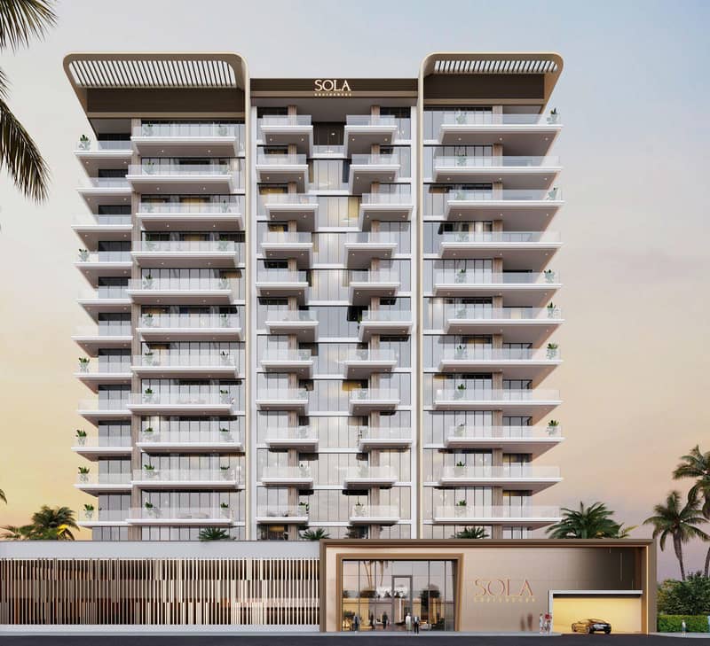 Новый комплекс SOLA Residences с бассейнами и детской игровой зоной, Wasl Gate, Дубай, ОАЭ — фото 14