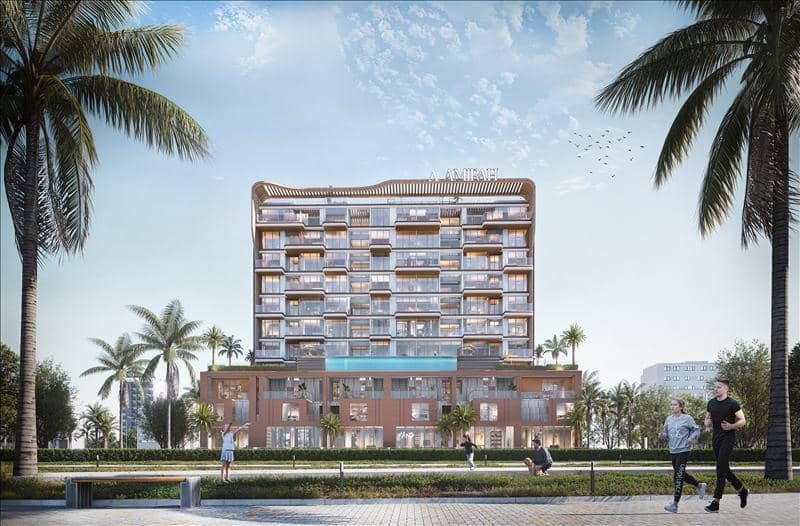 Новый жилой комплекс Bonds Avenue Residences с бассейнами, мини-гольфом и садами, Dubai Islands, Дубай, ОАЭ — фото 2