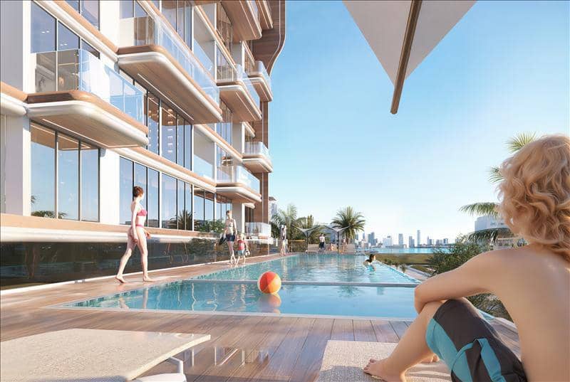 Новый жилой комплекс Bonds Avenue Residences с бассейнами, мини-гольфом и садами, Dubai Islands, Дубай, ОАЭ — фото 10