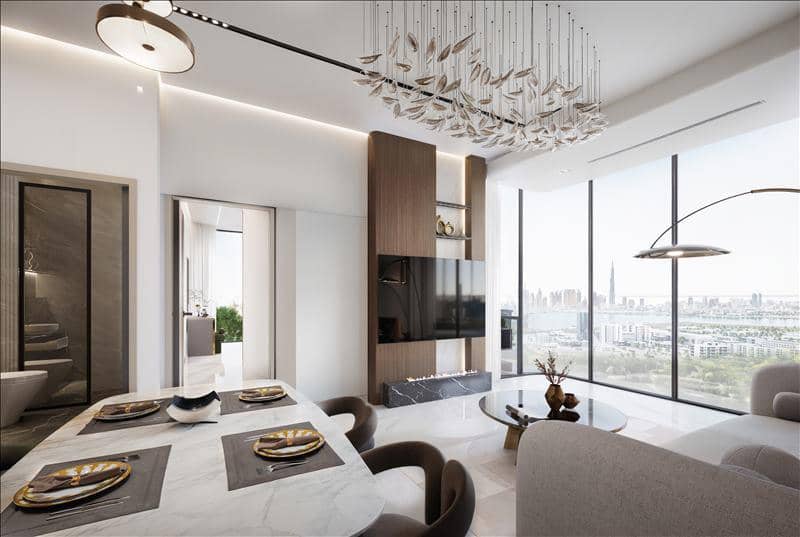 Новый жилой комплекс Bonds Avenue Residences с бассейнами, мини-гольфом и садами, Dubai Islands, Дубай, ОАЭ — фото 4