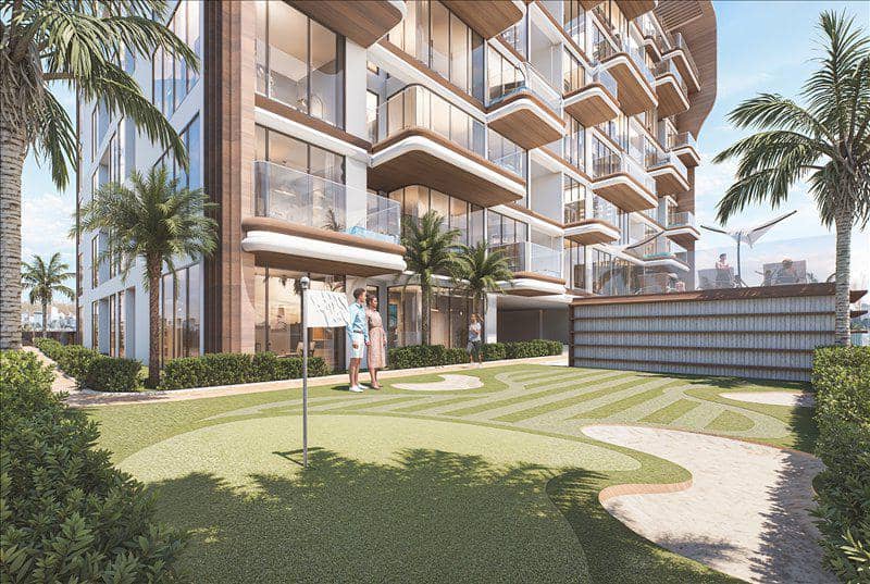 Элитные пентхаусы в новом комплексе Bonds Avenue Residences с бассейнами, мини-гольфом и садами, Dubai Islands, Дубай, ОАЭ — фото 16