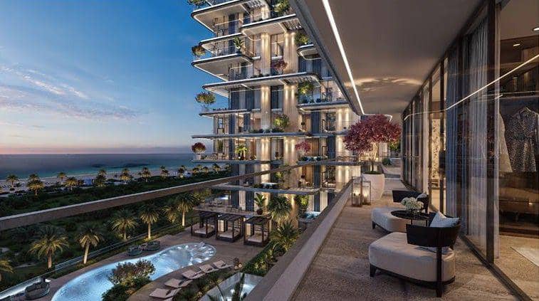 Новая резиденция Villa del Divos с инфинити-бассейнами, панорамными видами и пляжным клубом, Dubai Islands, Дубай, ОАЭ — фото 2