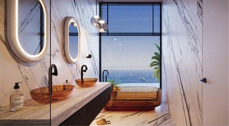 Duplex apartments in the new waterfront residence Villa del Divos with panoramic views and a beach club, Dubai Islands, Dubai, UAE — photo 7