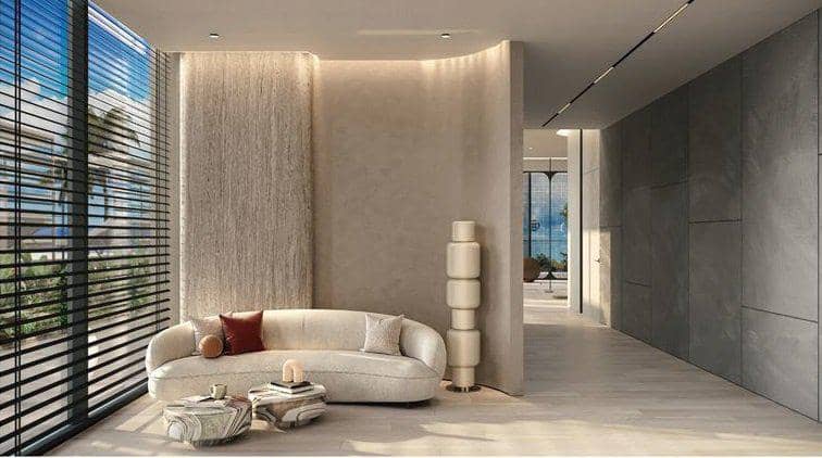 Duplex apartments in the new waterfront residence Villa del Divos with panoramic views and a beach club, Dubai Islands, Dubai, UAE — photo 3