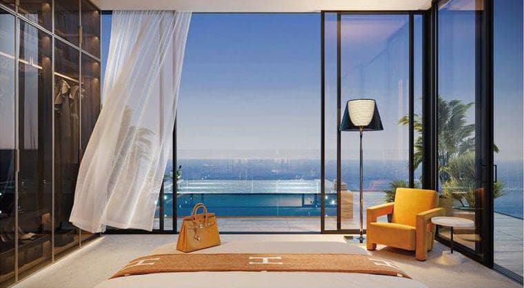 Penthouses in the new waterfront residence Villa del Divos with swimming pools and a beach club, Dubai Islands, Dubai, UAE — photo 6