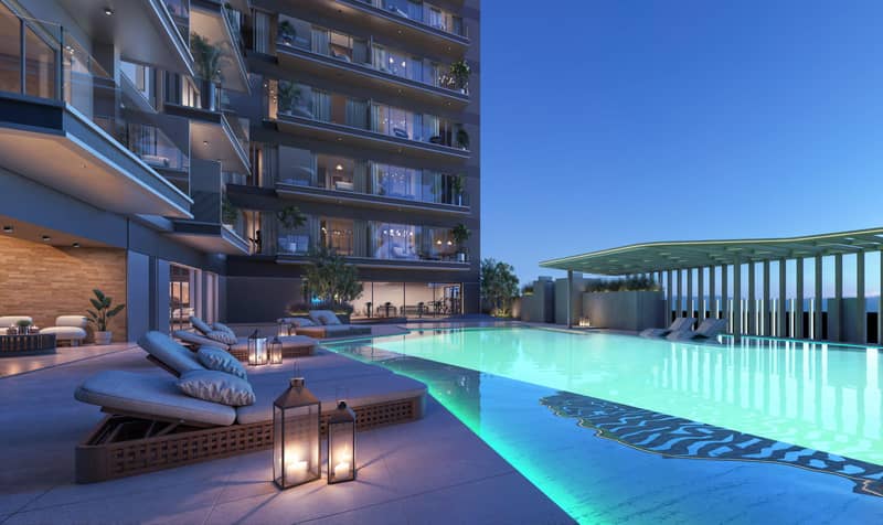 Новый комплекс Lume Residence с бассейном, зонами для отдыха и мероприятий, JVC, Дубай, ОАЭ — фото 11