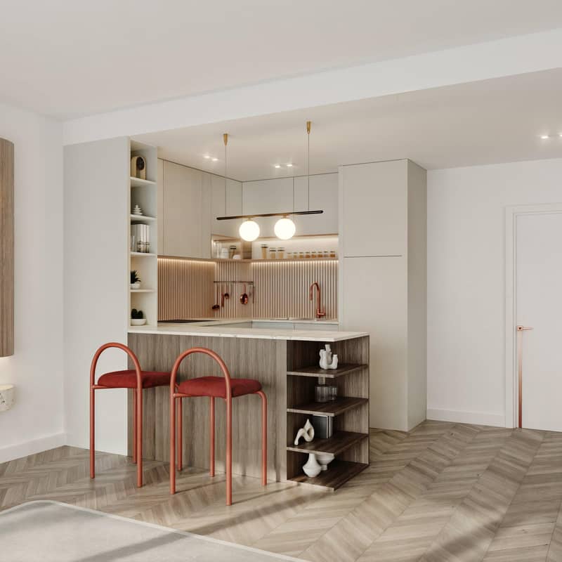 Новый комплекс Lume Residence с бассейном, зонами для отдыха и мероприятий, JVC, Дубай, ОАЭ — фото 8