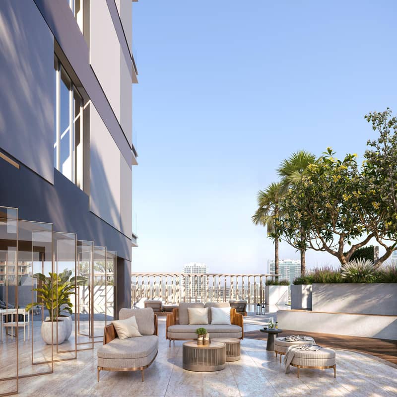 Новый комплекс Lume Residence с бассейном, зонами для отдыха и мероприятий, JVC, Дубай, ОАЭ — фото 5