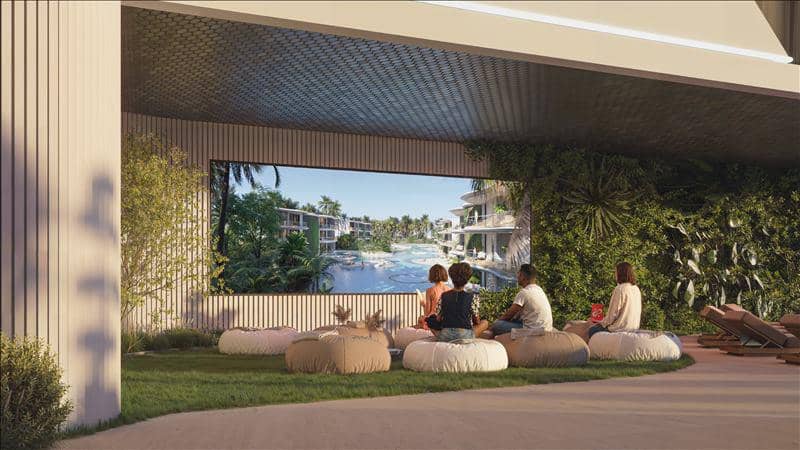 Новый комплекс апартаментов с собственными бассейнами Samana Parkville с богатой инфраструктурой, Dubailand Residence Complex, Дубай, ОАЭ — фото 16