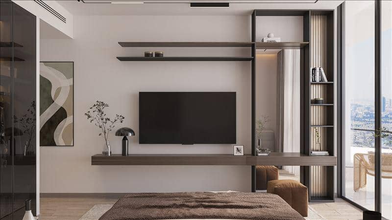 Новый комплекс апартаментов с собственными бассейнами Samana Parkville с богатой инфраструктурой, Dubailand Residence Complex, Дубай, ОАЭ — фото 9