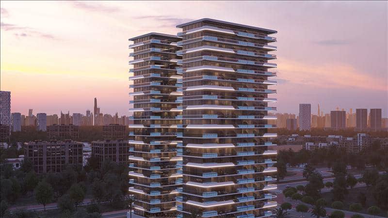 Новый комплекс апартаментов с собственными бассейнами Samana Parkville с богатой инфраструктурой, Dubailand Residence Complex, Дубай, ОАЭ — фото 18
