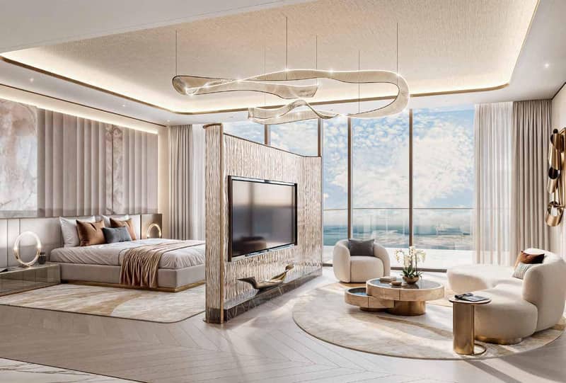 Luxury penthouses in new Safa Gate Residence with swimming pools and spa areas close to Burj Khalifa, Safa Park, Dubai, UAE — photo 8