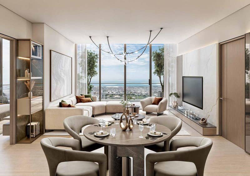 Luxury penthouses in new Safa Gate Residence with swimming pools and spa areas close to Burj Khalifa, Safa Park, Dubai, UAE — photo 5