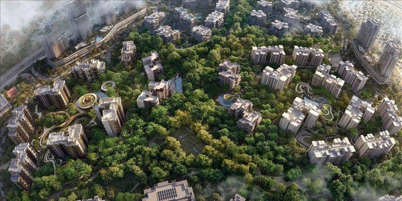 Новый крупный комплекс Ghaf Woods (Capria) с бассейнами, ресторанами и лесной зоной, Ghaf Woods, Дубай, ОАЭ — фото 5