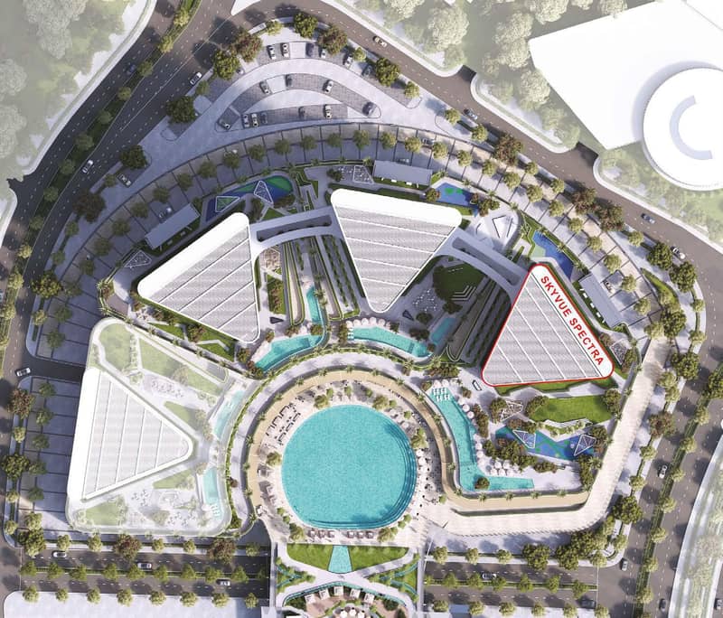 Высотный жилой комплекс Skyvue Spectra в районе Sobha Hartland 2, Дубай, ОАЭ — фото 20