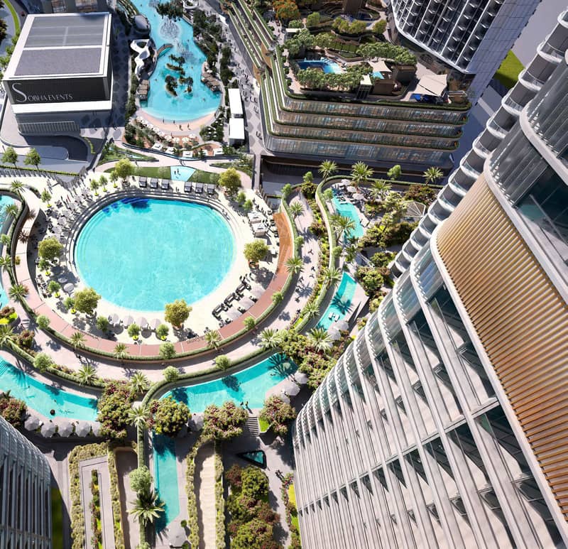 Высотный жилой комплекс Skyvue Spectra в районе Sobha Hartland 2, Дубай, ОАЭ — фото 19