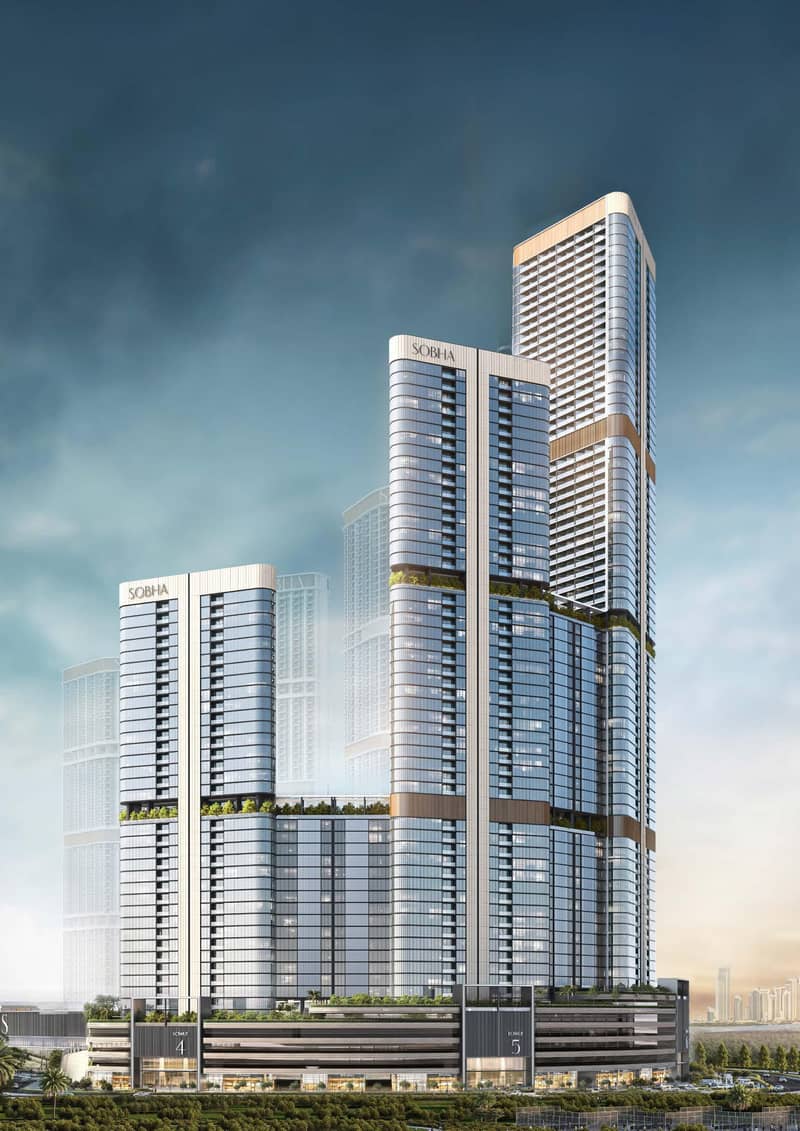 Высотный жилой комплекс Skyvue Spectra в районе Sobha Hartland 2, Дубай, ОАЭ — фото 7