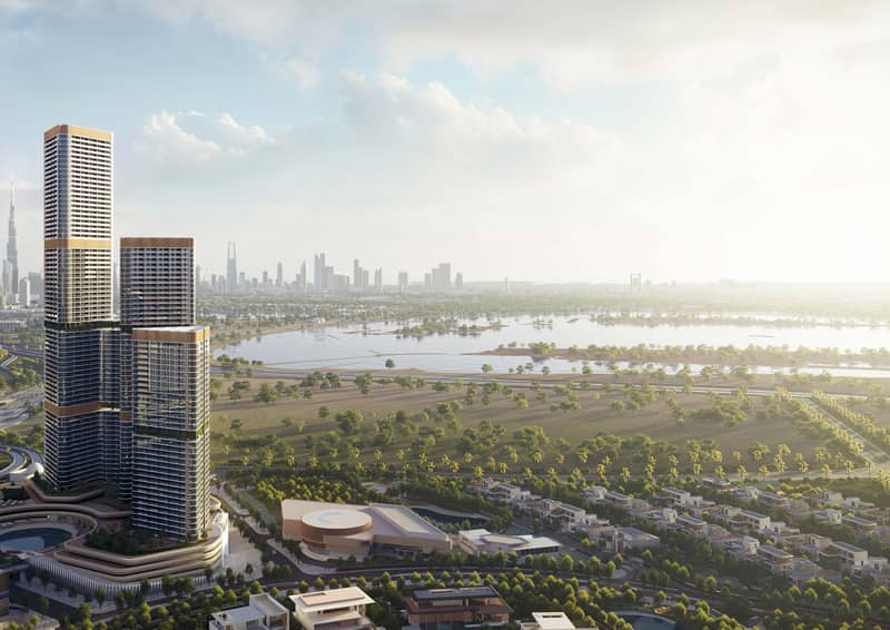 Высотный жилой комплекс Skyvue Spectra в районе Sobha Hartland 2, Дубай, ОАЭ — фото 4