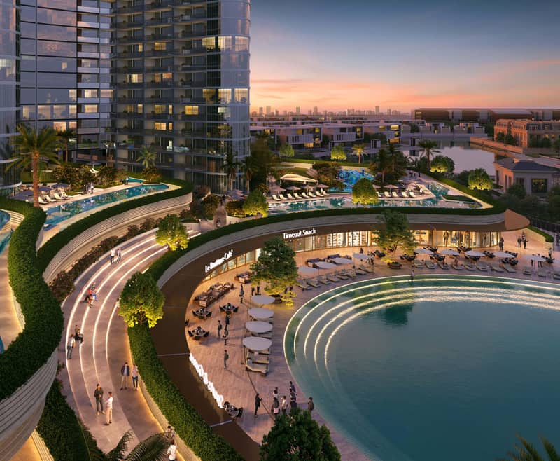 Высотный жилой комплекс Skyvue Spectra в районе Sobha Hartland 2, Дубай, ОАЭ — фото 3