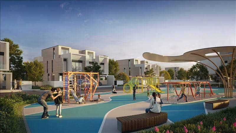 Новый жилой комплекс DG Villas с бассейнами, полями для гольфа, академиями тенниса и гольфа, Jumeirah Golf Estate, Дубай, ОАЭ — фото 16