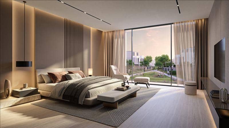 Новый жилой комплекс DG Villas с бассейнами, полями для гольфа, академиями тенниса и гольфа, Jumeirah Golf Estate, Дубай, ОАЭ — фото 5