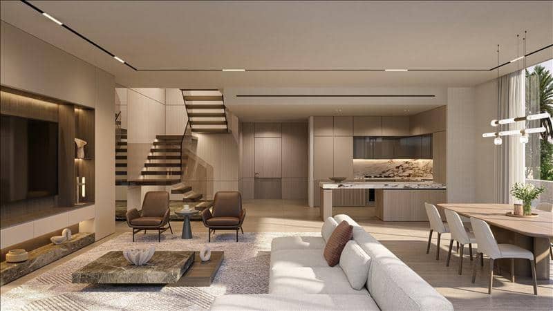 Новый жилой комплекс DG Villas с бассейнами, полями для гольфа, академиями тенниса и гольфа, Jumeirah Golf Estate, Дубай, ОАЭ — фото 4