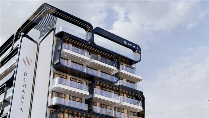 Новая резиденция Moonsa 2 с бассейном в престижном районе Dubai International City, Дубай, ОАЭ — фото 5