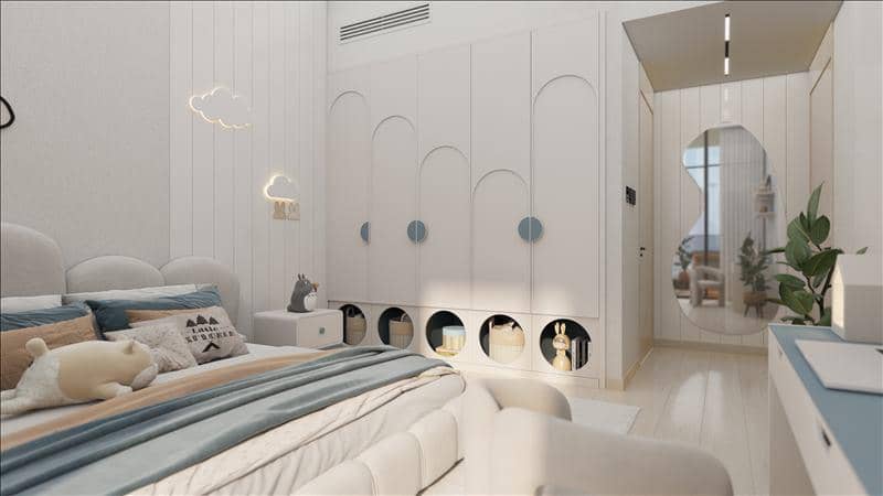 Новая резиденция Jaddaf Waterfront Lumiere Heights с бассейном, садами и панорамным видом рядом со станцией метро, Al Jadaf Waterfront, Дубай — фото 12