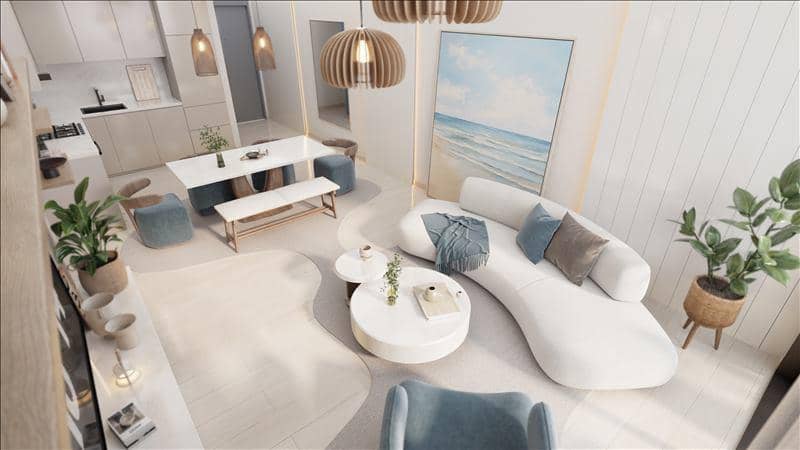 Новая резиденция Jaddaf Waterfront Lumiere Heights с бассейном, садами и панорамным видом рядом со станцией метро, Al Jadaf Waterfront, Дубай — фото 5